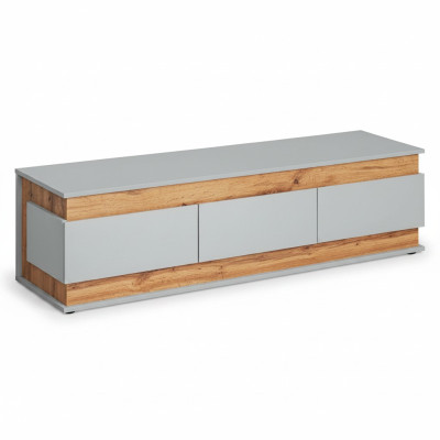 Luxus Weiß TV Ständer Wohnzimmer Modern Design Neu Holz Möbe Lowboard