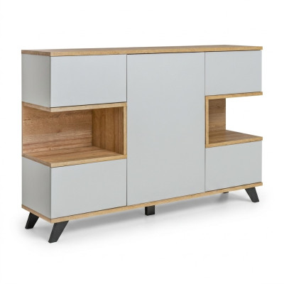 Modern Weiß Kommode Wohnzimmer Neu Luxus Designer Sideboard Möbel Holz
