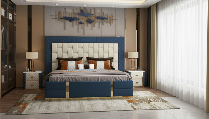 Design Boxspringbett Modern Betten Bett Doppelbett Hotel Luxus 180x200 Neu