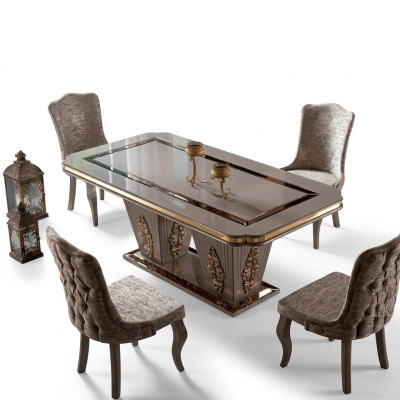 Esstisch Esszimmer Tisch Essecke Esszimmermöbel Tische Holz Grau Esstische