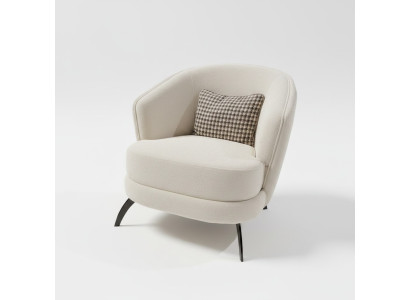 Designer Club Lounge Sessel beige Luxus Neu Relax für Wohnzimmer Hotel