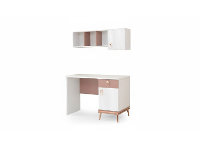 Kinderzimmer Set Jugendzimmer Schreibtisch+ Regal Modern Set 2tlg. Neu