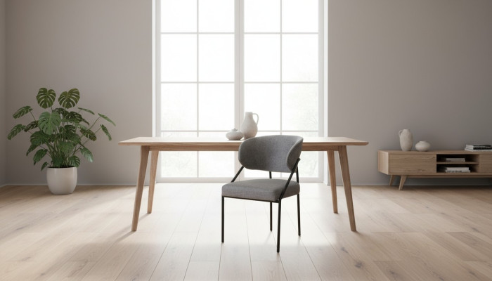 Grauer Polsterstuhl Esszimmer Designer Stühle Metallgestell Luxus Möbel