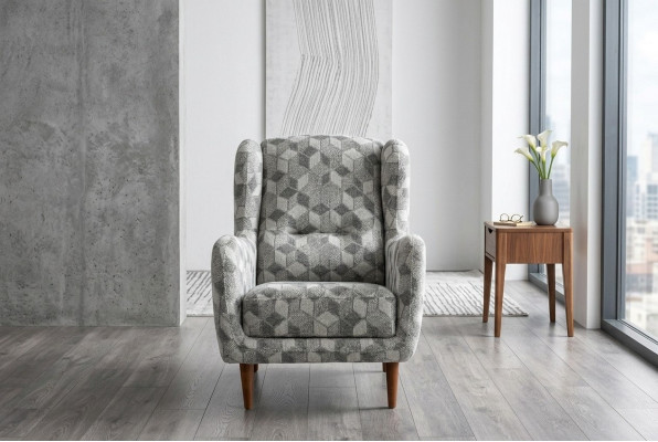 Luxus Möbel Dreisitzer Sessel 1 Sitzer Modern Sessel Polster Textil
