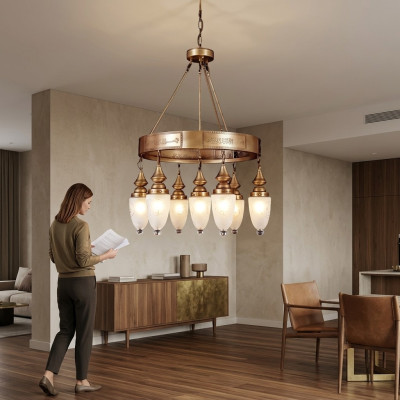 Lampe Hängeleuchte Kronleuchter Kristalllampe Deckenleuchte Lampen 60x125