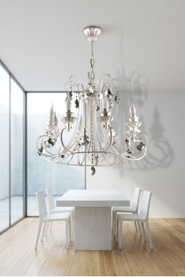 Kronleuchter Wohnzimmer Lampe Leuchte Deckenleuchte neu schick Luxus zu Hause