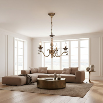 Kronleuchter Modern Pendelleuchte Kronleuchter im Wohnzimmer Luxus Neu