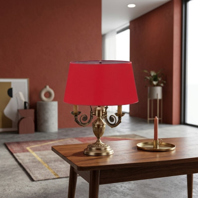 Tischlampe Metall für das Schlafzimmer ist eine gute Wahl stilvoll