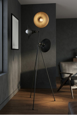 Stehlampe wohnzimmer moderne neu 150 cm black luxus Innenbereich