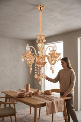 Kronleuchter Moderne Luxus Pendelleuchte Deckenleuchte Luster Crystal