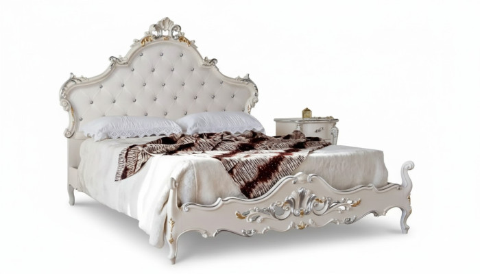 Bett Polster Design Luxus Doppel Betten Chesterfield Holz Möbel Schränke