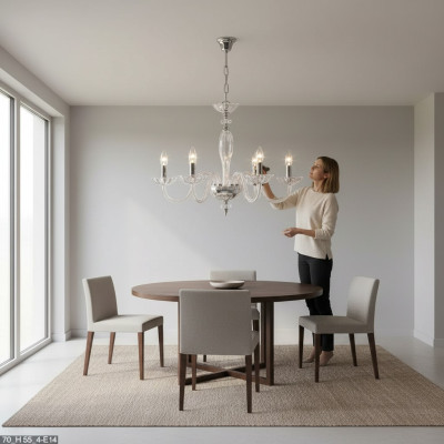 Kronleuchter Antiker Stil Pendelleuchte Kronleuchter Kristall Licht