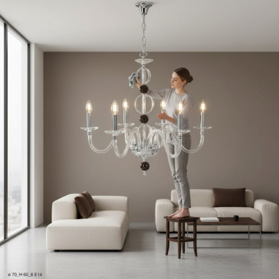 Elegante deckenlampe klassischer kronleuchter kristallkronleuchter neu