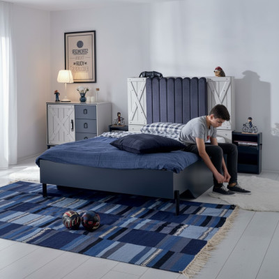 Modern Style Bed Wooden Beds Luxury Design Schlafzimmer Möbel Wooden Bed