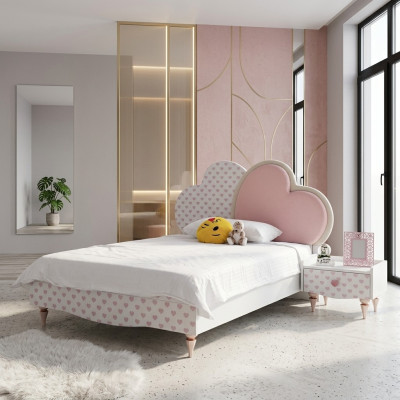 Luxus Betten Kinderbett Kinderzimmer Bett Kinderbett Möbel Holz Weiß Neu
