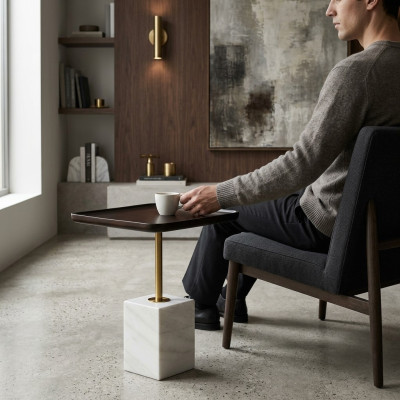Beistelltisch Quadratisch Kaffeetisch Design Tisch Wohnzimmertisch Tische