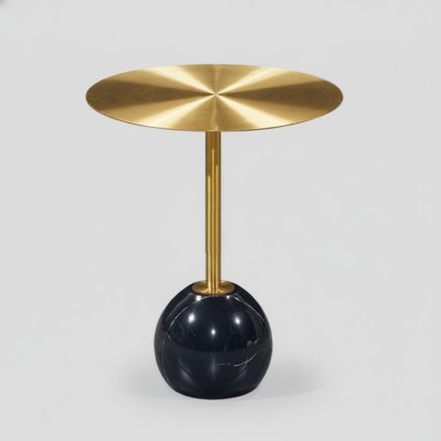 Weißer Moderner Ablagetisch Designer Metall Möbel Luxus Couchtische