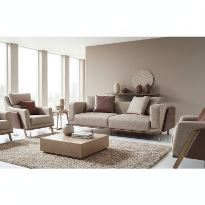 Luxus Sofa 4 Sitzer Sofas Modern Polstersofas Textil Designer Couch Neu