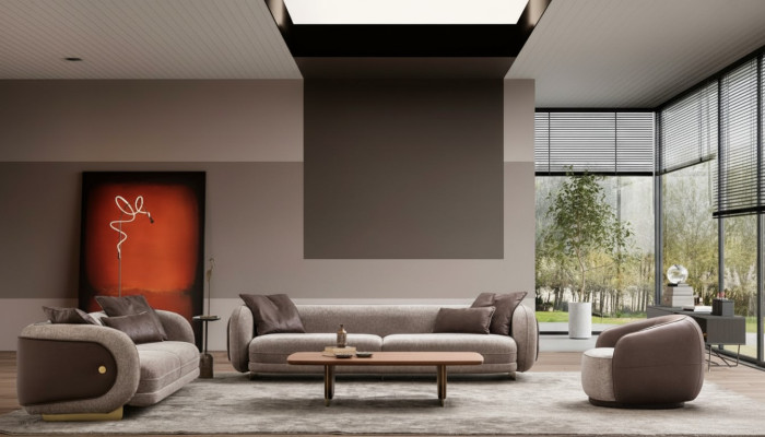 Luxus Sofagarnitur Sofa Braun Garnitur Sofas 4 3 1 Sitzer 3tlg Set Polster