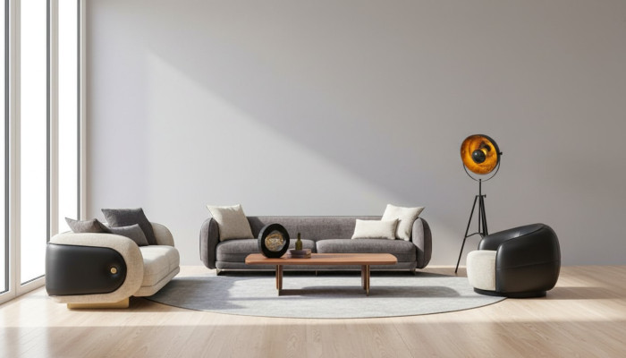 Luxus Sofagarnitur Sofa Grau Garnitur Sofas 4 3 1 Sitzer 3tlg Set Polster