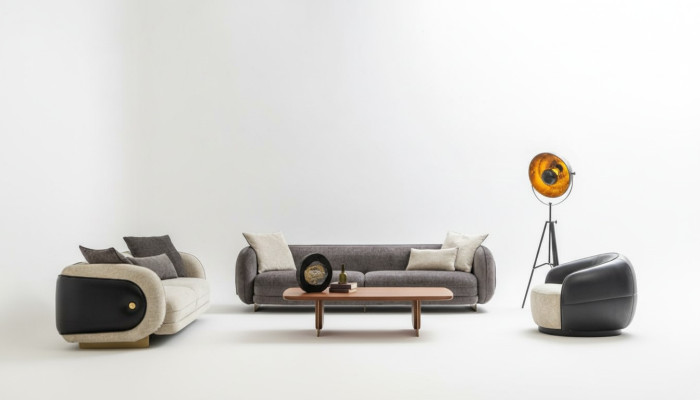 Luxus Sofagarnitur Sofa Grau Garnitur Sofas 4 3 1 Sitzer 3tlg Set Polster