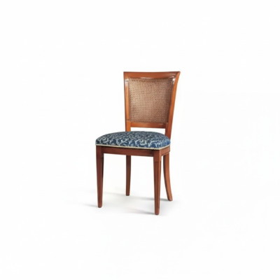 Stuhl Klassischer Esszimmerstuhl Luxus Sitzmöbel Designer Lehnstuhl