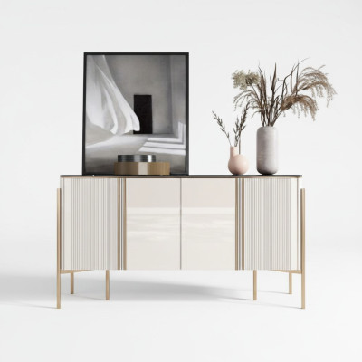 Kommode Holz Designer Schrank Regal Modern Sideboard Kommodenschrank