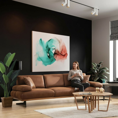 Viersitzer Sofa Couch Modern Design Stoff Luxus Wohnzimmer Polster Sofa