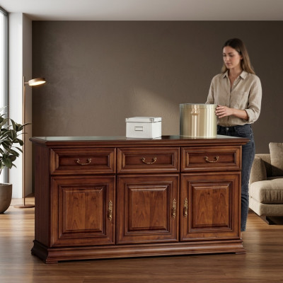 Kommode ins Schlafzimmer Klassische Elegante Kommode Holz Möbel Design