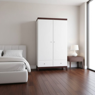 Kleiderschrank Schlafzimmer Schrank Weiß Modern Holz Luxus Schränke