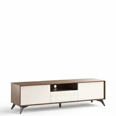 TV-Ständer Lowboard Wohnwand Modern Design Sideboard Holz