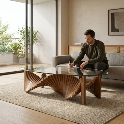 Design Wohnzimmertisch Couchtisch Luxus Kaffeetisch Tisch 