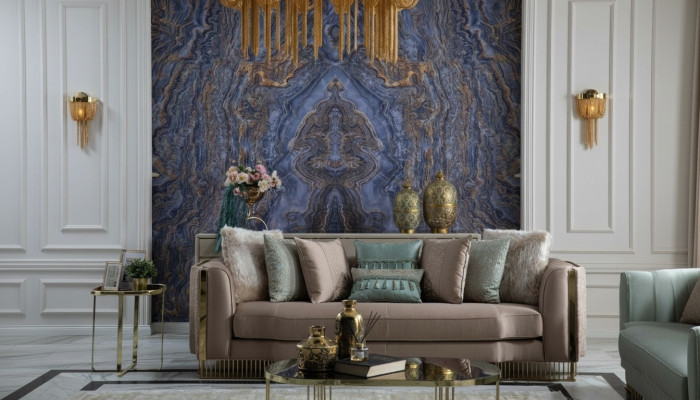 Design Dreisitzer Couch Polster 232cm Sofa Couchen Möbel Big xxl Wohnzimmer