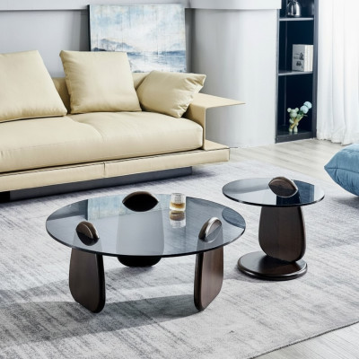 Runde Couchtisch Kaffeetisch Beistelltisch Designer Wohnzimmer Tische