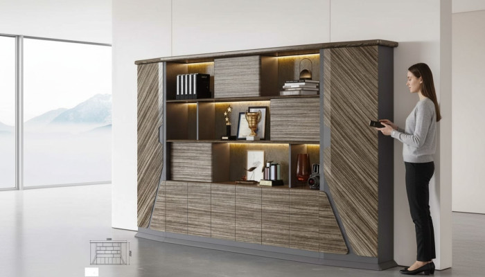 Schrank Büro Möbel Schränke Einrichtung Aktenschrank Bücherregal Neu
