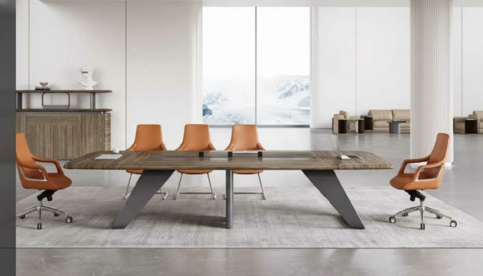Holz Konferenztisch Besprechungstisch Büromöbel Designer Tische Neu