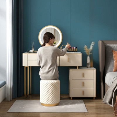 Design Luxus Tisch Konsolen Tische Holz Design Modern Schminktisch