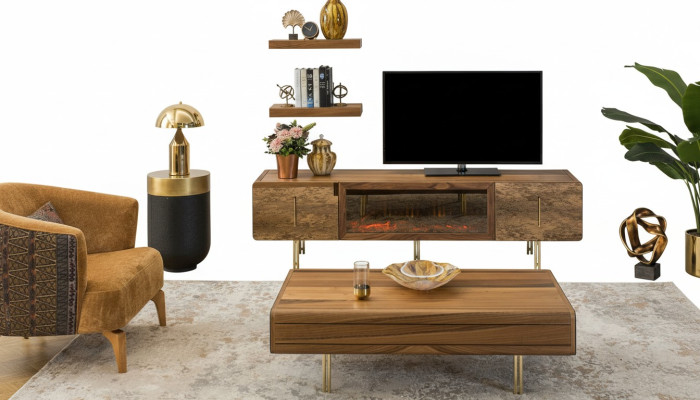 Wohnwand Designer Wohnzimmermöbel Wandschrank Neu Wand Regal Neu
