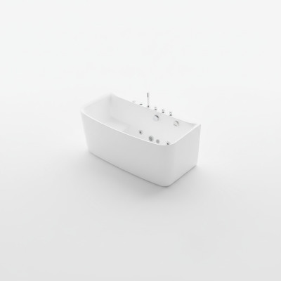 Whirlpool Badewanne Badewanne für Badezimmer Whirlwanne für 1 Personen