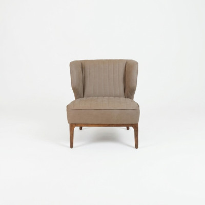 Grau Sessel Designer Sitz Couch Modern Wohnzimmer Polstermöbel Neu