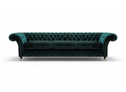 Chesterfield Möbel Wohnzimmer Sofa Couch Dreisitze Einrichtung Polstermöbel