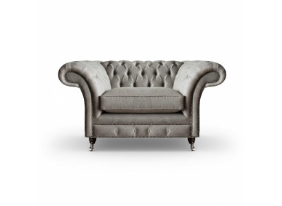 Wohnzimmer Sessel Neu Luxus Möbel Polster Sitz Chesterfield Textil Möbel