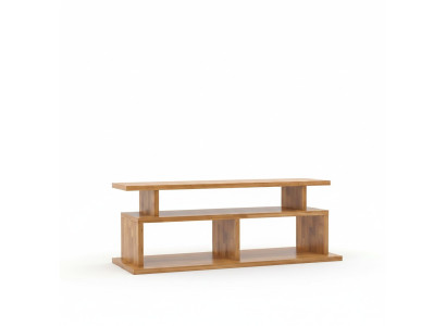 Stilvoller Brauner RTV-Tisch Wohnzimmer Fernsehtich Robustes Sideboard