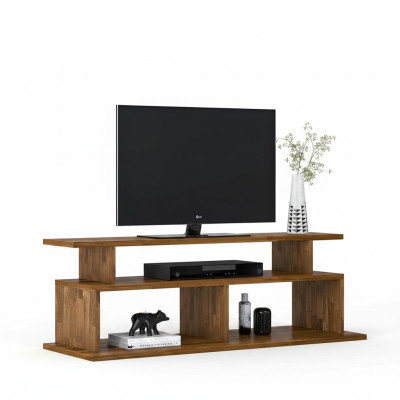 Wohnzimmer Robuster RTV Tisch Fernsehtisch Holz Sideboard Luxus Möbel