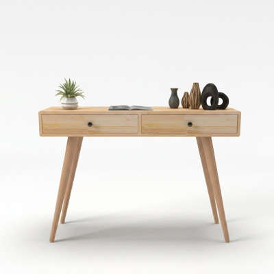 Hochwertig Beige Konsolentisch Design Holz Tisch Konsole Konsolentische
