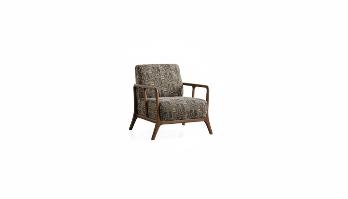 Luxuriöse Designer Möbel Polstersessel Wohnzimmer Einsitzer Textil Sessel