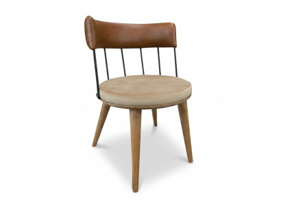 Designer Polsterstuhl Wohnzimmerstuhl Loungesessel Lehnstuhl Sessel