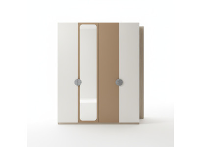 Kleiderschrank Modern Spiegel Zeitloses Design Stilvolle Aufbewahrung Möbel