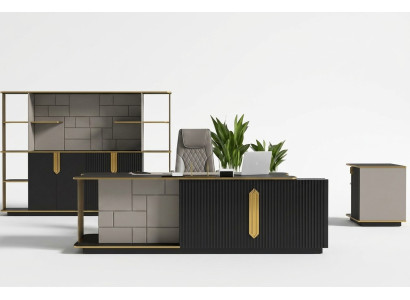 Büro Set Schreibtisch Büroschrank Beistelltisch Couchtisch Einrichtung