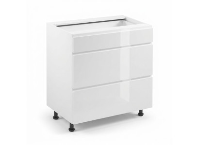 Κινητό τραπέζι κουζίνας με συρτάρια